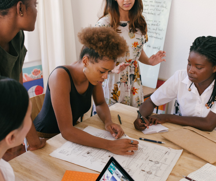 Group of women at work;
Navigate Office politicsHow to set boundaries at work, How to protect yourself from office sabotage, How to maintain your work-life balance, How to stay positive in a negative work environment, How to find a mentor at work, How to network with colleagues, How to give and receive feedback effectively, How to build your personal brand at work
