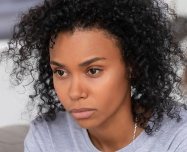Black woman staring in space;

Twanna Carter, career pivot, career development, career change; how do I deal with a toxic workplace?
how do I survive a toxic workplace?
how do I leave a toxic workplace?
how do I heal from working in a toxic workplace?
