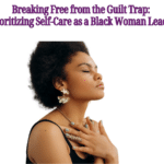 a woman with her eyes closed; Self-care-Best-Black-career-coach-Washington-DC