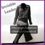 invisible woman, sitting on chair; The Invisible Leader: Why High-Achievers Often Go Unnoticed; best Black executive; find Black career coach Invisible leader High-achieving women Strategic visibility Leadership recognition Executive presence Women in leadership Career advancement for women Executive coaching for Black women Career coaching for Black women find Black executive coach near find Black career coach near