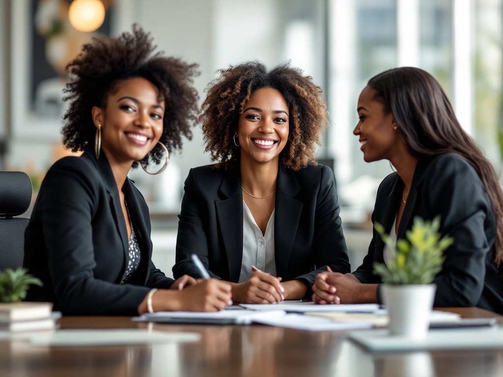 senior Black women in a meeting; best Black executive coach near; Black executive coach; Twanna Carter; 10 Hidden Barriers Undermining Senior Executive Women (And How to Overcome Them); find best Black executive coach near