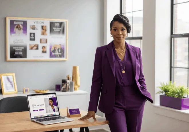 successful Black woman executive standing next to a desk; 3 Branding Mistakes that Sabotage Black Women_Twanna Carter; 

how to recover from a branding mistake as a black female executive, 
rebranding strategy after a business mistake black women,
fixing a weak personal brand as a woman of color in leadership, 
managing online reputation for black women executives, 
how to position myself as an industry expert [black woman],
overcoming invisibility as a black woman in corporate america; 
building authority and credibility as a black female leader; 
branding for black women who want board positions; 
how to communicate my value as a black woman executive, 
personal branding for black women seeking c-suite roles, 