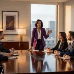 Black women executive using storytelling with her team; Why Storytelling is Your Secret Weapon for the C-Suite; find Black executive story; executive coaching for Black women; best Black executive coach NY, best executive career coach near Maryland; find Black executive coach near TX; hire personal branding consultant for black women executives, branding audit services for black female founders, branding strategy package for women of color in business, personal branding coach for black women leaders, fix my executive brand [for black women], rebranding agency for black women-led companies, LinkedIn profile rewrite service for black female executives, corporate headshot photographer specializing in black women professionals, speaker branding package for black women keynote speakers, employer branding consultant for diversity & inclusion,