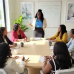 Black executive who is coaching executive Black women; Your complete guide to career transition coaching for Black women leaders Executive coach for Black women leaders; Black women executive leadership training; Career advancement coaching Black women; Leadership confidence coaching Black women; Black women workplace leadership challenges; best Black executive coach near; find Black career coach near' Career path planning Black women, Leadership vision development Black women, Strategic career pivots Black women executives, Executive presence Black women, Leadership influence Black women, Professional visibility Black women executives