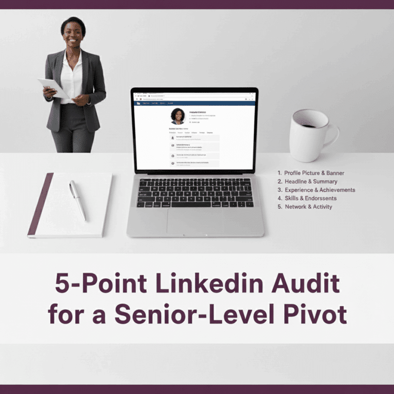 The 5-Point LinkedIn Audit For Making A Senior-Level Pivot