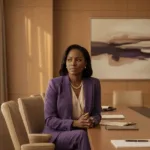 worried Black woman executive; How to Quiet the Inner Critic and Stop Second-Guessing Yourself in High-Stakes Rooms; find Black mindset coach near; find Black executive coach for women near; best Black executive coach near; executive career partner, executive career partners, hire executive coach for Black women; confidence for Black women leaders, break the cycle of second guessing, quiet the inner critic, imposter syndrome Black women executives, fear of visibility Black women, leadership self-doubt Black women,