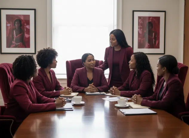 group of Black women sitting in a board room; Are You Trapped in Survival Mode? The Real Reason It’s Not Your Fault (and What to Do Next); find Black executive coach near; best executive coach for Black women near; executive coaching for Black women,


leadership coaching for Black women,


Black women executive coach,


coaching for Black women leaders,


Black women entrepreneurship coaching,


career coaching for Black women,


trauma-informed executive coaching,


burnout recovery for Black women,


workplace trauma Black women,


confidence coaching for Black women,

