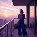 Black woman executive standing on a balcony; Executive Burnout Recovery - 9 Powerful, Proven Strategies; strong one at work, Black women executives, leadership and wellness, executive coaching for Black women, redefining strength, women in leadership, burnout recovery, emotional resilience at work, work-life balance for executives, mental health in leadership, find Black executive coach near; best Black executive near; hire Black executive coach near;