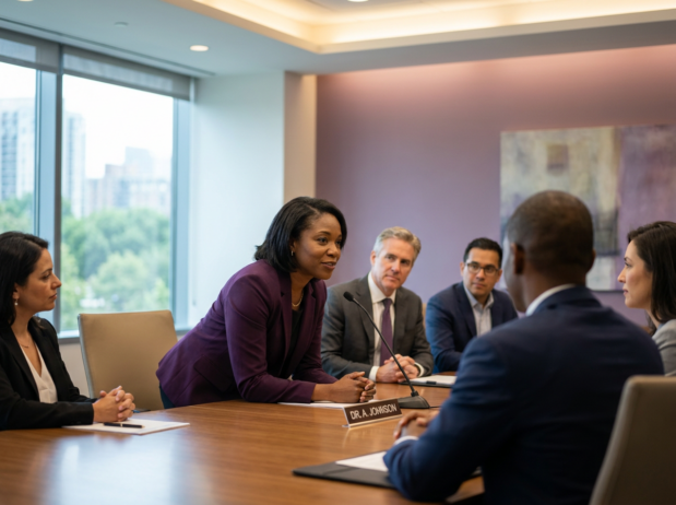 Black woman at board meeting; find Black executive coach for nonprofit leadership near; best Black executive coach near; executive coaching for Black women near